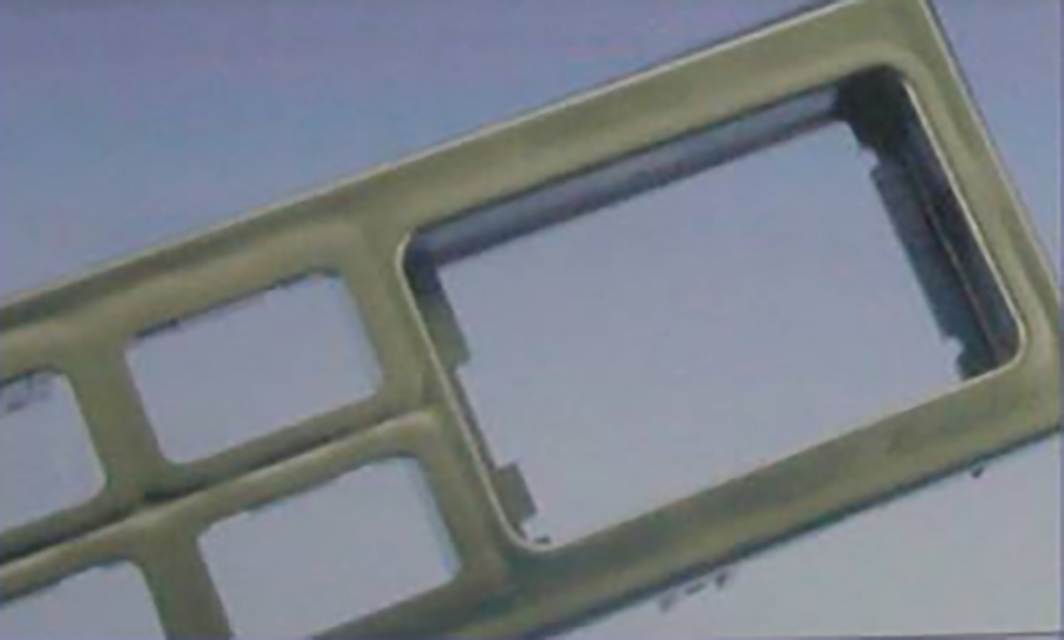 046-注塑缩水缺陷02：加强筋附近收缩